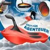 KESSER® Bob Schneebob Alpina Mit LED Licht inkl. Zugseil Produktbild-Vorschau 4