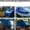 Wiltec wetterfeste Abdeckplane blau, wasserfeste Plane mit Produktbild-Vorschau 7