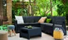 Garten-Set Korfu Relax-Set - Graphit Produktbild-Vorschau 7