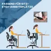 Kancelářská židle Vinsetto, ergonomická kreslící židle, Náhled obrázku produktu 5