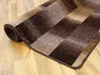 Designer Velour Teppich Mystic Karo Braun, Größe:400x400 cm Produktbild-Vorschau 4
