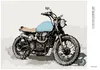 Diamondi - Diamond painting - MOTORRAD AUF GRAUEM Produktbild-Vorschau 3