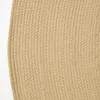 HOMESCAPES Handgewebter geflochtener Teppich in Beige, 90 x Produktbild-Vorschau 3