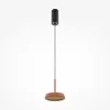 Hängelampe Aluminium LED Ø 15,3 cm H: max. 327 cm Schwarz Produktbild-Vorschau 1