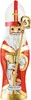Riegelein St Nicolas avec mitre et crosse d'évêque en lait Voir les images du produit 3