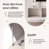 Meuble TV bas Idohome Angel 200 cm cachemire mat - Meuble Voir les images du produit 8