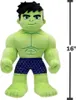 Disney Hulk Teddybär Grün  Kinder Grün One Size Produktbild-Vorschau 5