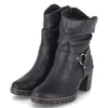 Schlupf-/Reißverschlußstiefelette Warmfutter ab 35mm Absatz Produktbild-Vorschau 13
