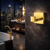 Handtuchhaken DELVANT SQUARE Gold Hochglanz Edelstahl Produktbild-Vorschau 10