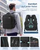 SONGMICS Handgepäck Rucksack für Ryanair, Wasserdichter Produktbild-Vorschau 3