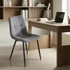 VASAGLE Esszimmerstühle 6er Set, 360° Drehbar, Produktbild-Vorschau 7