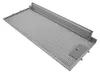 A metal range hood filter is shown from a diagonal angle against a white background. Produktbild-Vorschau