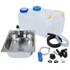 12V Camping Spüle Technik Set Waschbecken Bausatz Produktbild-Vorschau 1