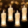 (18,4 * 6,4 cm, tenká blesková svatozář) 4 nehořlavé LED Náhled obrázku produktu 1