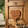 Schild Herzlich Willkommen Herz 18x20cm Garten-Deko Produktbild-Vorschau 4