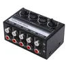 Mini-mixeur stéréo, contrôleur de signal audio passif, hub Voir les images du produit 5