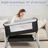Babybett mit Wickeltisch 6-stufig verstellbares Produktbild-Vorschau 6