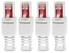 Netzwerkstecker Cat 6 RJ45 Stecker 4x Steckverbinder Produktbild-Vorschau 1