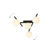 Lampa sufitowa Emibig 4xE14 40W SMART 4 BLACK/OPAL 1103/4 Podgląd zdjęcia produktu 3