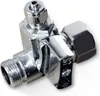 Anschluss mit Hahn, 3/8' AG/IG x 1/4' Schlauch Produktbild-Vorschau 1