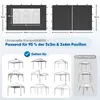 Sekey 2 Seitenteile für 3x3 /3x6m/3x9m pavillon mit Produktbild-Vorschau 3