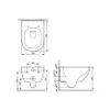 AM.PM Hänge-WC Wand Toilette Spülrandlose Toilette Wand-WC Produktbild-Vorschau 10