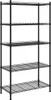vidaXL Lagerregal mit 5 Böden 90x35x180 cm Schwarz 250 kg Produktbild-Vorschau 1
