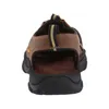 The back view of a brown sandal. Produktbild-Vorschau