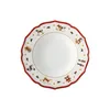 A deep plate with a festive Christmas-themed rim. Produktbild-Vorschau