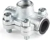 A close-up studio shot of a pipe fitting. Podgląd zdjęcia produktu