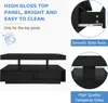 okwish Tavolino rettangolare, LED high gloss, tavolino con Anteprima dell’immagine prodotto 13