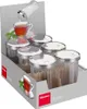 METALTEX Glas-Zuckerspender Dosito 6 Stück Verkaufseinheit Podgląd zdjęcia produktu 4