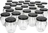 75er Set Marmeladengläser 212ml Deckel Schwarz Twist-Off TO Produktbild-Vorschau 2
