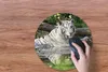 MuchoWow® Mauspad Mousepad Weißer Tiger im Wasser 40x40 cm Produktbild-Vorschau 3