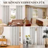 2er Set Vorhänge Boho Muster Wasserdicht Vorhang mit Ösen Produktbild-Vorschau 5