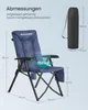 SONGMICS Campingstuhl faltbar, 2er Set, 95°-150° Produktbild-Vorschau 8