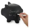 Popisovateľná pokladnička Balvi Oink 25533, čierna Náhľad obrázku produktu 3