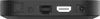 The back panel of a black media streamer showing various ports. Produktbild-Vorschau