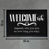 Trendation - Welcome Ish Fußmatte Geschenk Lustiger Spruch Produktbild-Vorschau 4
