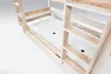 Etagenbett 4 Plätze 90X190 holz ABC - Honig Produktbild-Vorschau 3