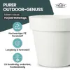2 x XXL Pflanzkübel / Pflanztopf „LIKE“ Ø79xH70 cm - Weiß - Produktbild-Vorschau 4
