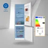 Exquisit Kühl-Gefrierkombination KGC265-70-WS-040D inoxlook Produktbild-Vorschau 2