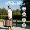 Yaheetech Klappbarer Liegestuhl mit Nackenkissen & Produktbild-Vorschau 9