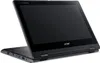 A black Acer laptop is shown from a diagonal angle against a white background. Voir les images du produit