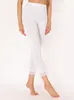 Merry Style Damen 7/8 Leggings mit Spitze MS10-342(Weiß,XS) Produktbild-Vorschau 4