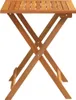 A wooden folding table on a white background. Produktbild-Vorschau