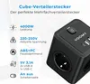 VOOMY 7-in-1 Mehrfachstecker – Steckdosenadapter 4-Fach mit Produktbild-Vorschau 5