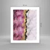 Poster - Poster ohne Rahmen - Rosa golden Hintergrund - Produktbild-Vorschau 4
