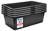 Garronda Mörtelwanne 5 Pack 40 L Rechteckig Mörtelkübel Produktbild-Vorschau 1