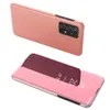 Transparente Klapphlle fr Samsung Galaxy A73, rosa Produktbild-Vorschau 1